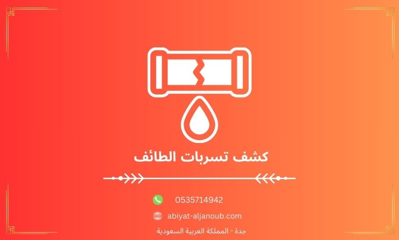 كشف تسربات الطائف