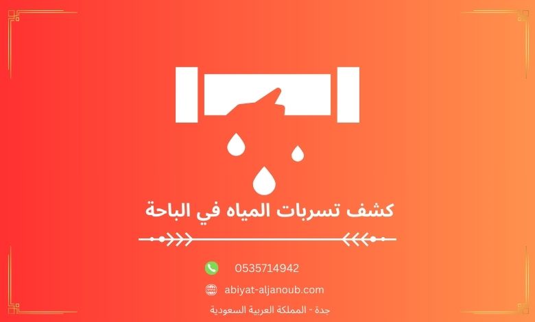 شركة عزل خزانات المياه كشف تسربات المياه في الباحة  