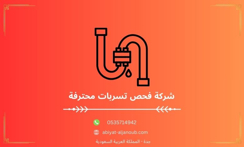 شركة فحص تسربات محترفة 